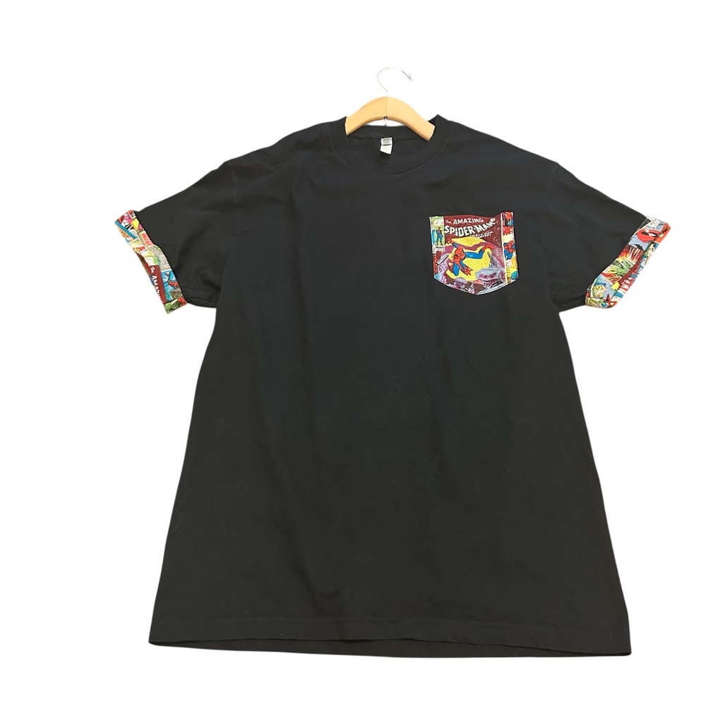 The Amazing Spiderman Alstyle One Pocket T-Shirt Size L